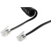 1aTTack.de 5x 4 m Telephone Cable RJ10 (also called RJ9,