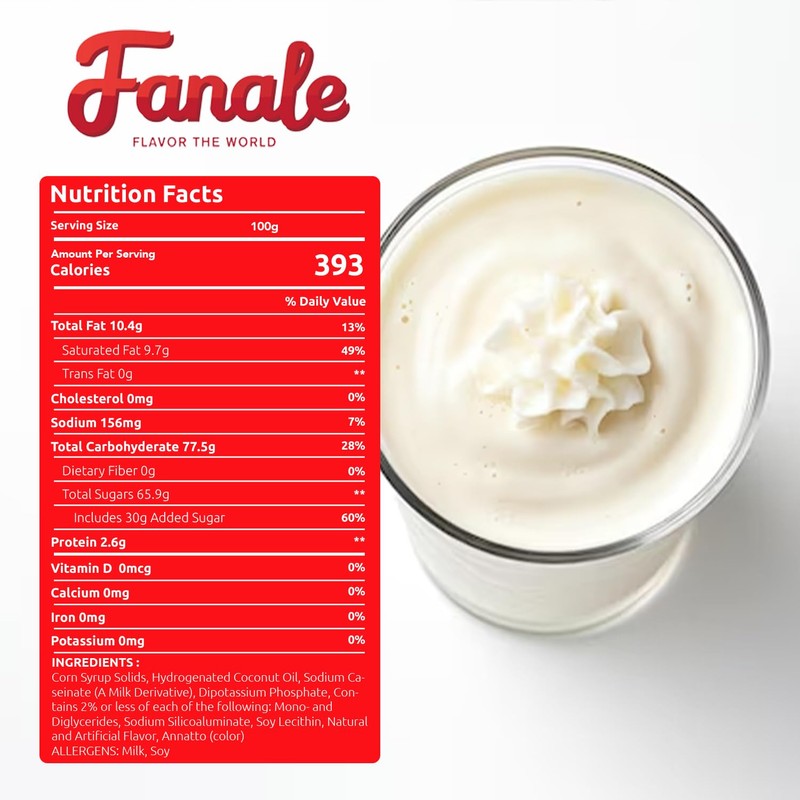 Fanale Premium Non-Dairy Creamer - 2.2lbs (Pack of 1)