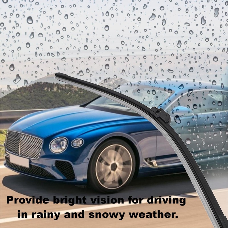 FZJDSD 1 Set Windshield Wiper Blade Compatible with Bentley Continental