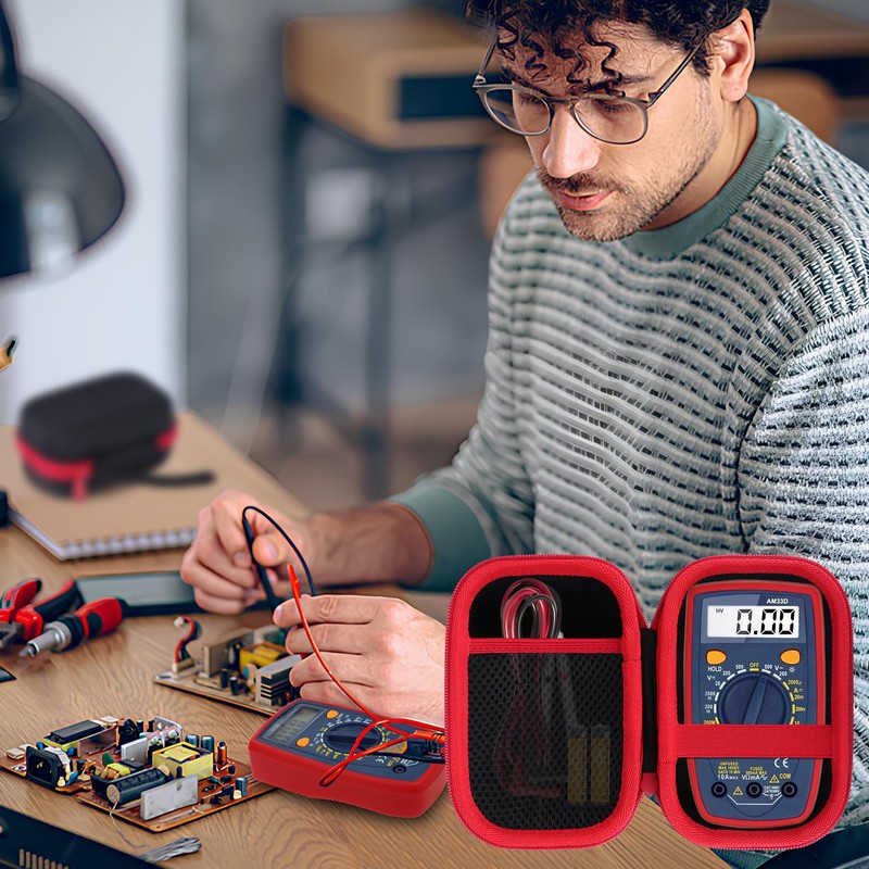 Peyyargo Storage Case Compatible with AstroAI Digital Multimeter Tester 2000