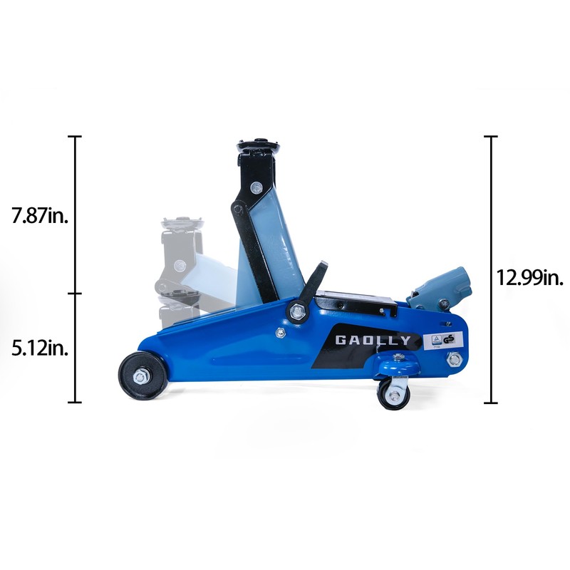 GAOLLY 2 Ton (4400 lbs) Floor Jack Low Profile Hydraulic