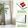 Sunniry Full Length Mirror 56x16 inch, Black Full Body Mirror,