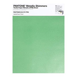 Pantoen Metallic Shimmer TPM, 8.5x11 Inch Sheet, 20-0179 Leprchn Dust