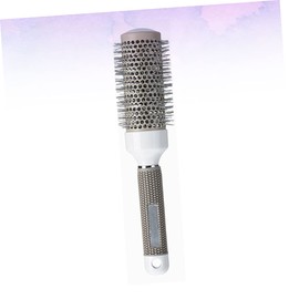 Beavorty Professional Curling Comb for Women Multi-purpose Hairdressing Tool with Smooth Teeth for Easy Detangling Ergonomic Handle Salon Supplies Grey