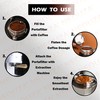NEOUZA 51mm Bottomless Portafilter Compatible with Swan Retro, E6EC1, Gevi,