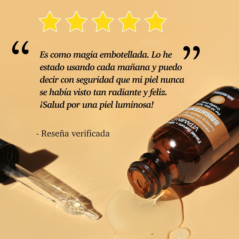 Purifect Brightening Vitamin C and Vitamin E Facial Serum, Softens
