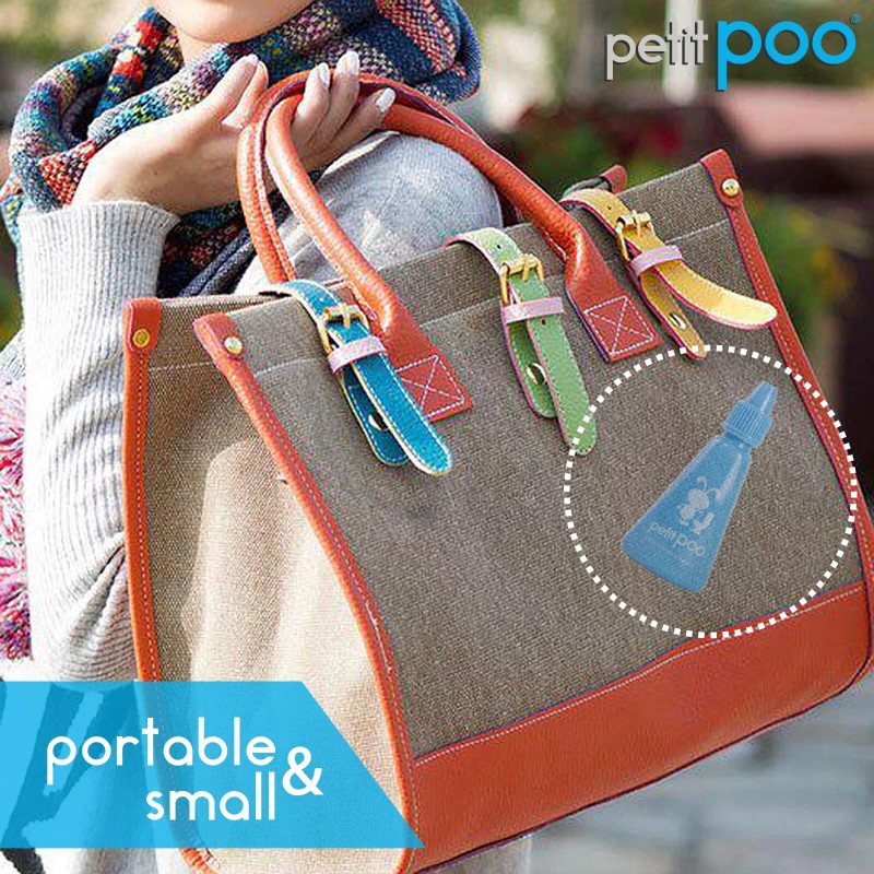 Petit Poo -Natural Toilet Odor Drops Eliminator Deodorizer (Fresh Clouds)