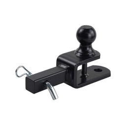 TOPTOW 3 in 1 ATV/UTV Towing Hitch Receiver 64032 Ball Mount Adapter with 1 7/8 inch Ball, Fit for 1-1/4 inch Receiver