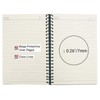 Yarotm Notebook A4 Lined - Spiral Notebook Diary 21 x