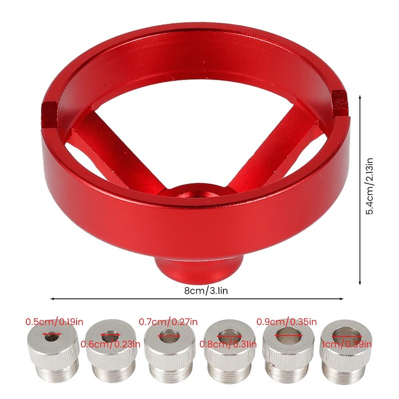 Beenle-Icey Drill Guide Jig Kit for Vertical Hole Drilling, 5/6/7/8/9/10mm