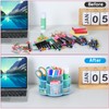 Topwey Pen Holder for Desk, Rotating Pencil Holder, Cup Holder