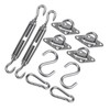 Shade Sail Hardware Kit 304 Stainless Steel S Hook M6