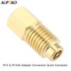 Aupoko R12 to R134A Adapter Conversion Quick Connector, 1/4’’ SAE