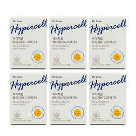 [Dr.Lin] Dr.Lin Hypercell RTG (rTG) Omega 3 1202mg x 30 capsules x 6 boxes I / [닥터린] 닥터린 하이퍼셀 알티지(rTG) 오메가3 1202mg x 30캡슐 X 6박스 I