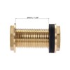 uxcell Bulkhead Fitting, G1/2 Male, Tube Adaptor Connector Hose Fitting,
