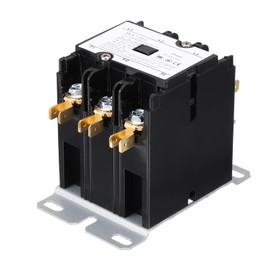 DMiotech HVAC Contactor, 3 Pole FLA 20 Amps 240V Coil Air Conditioner Contactor Compressor Condenser Motor AC Definite Purpose Contactor, UL Listed