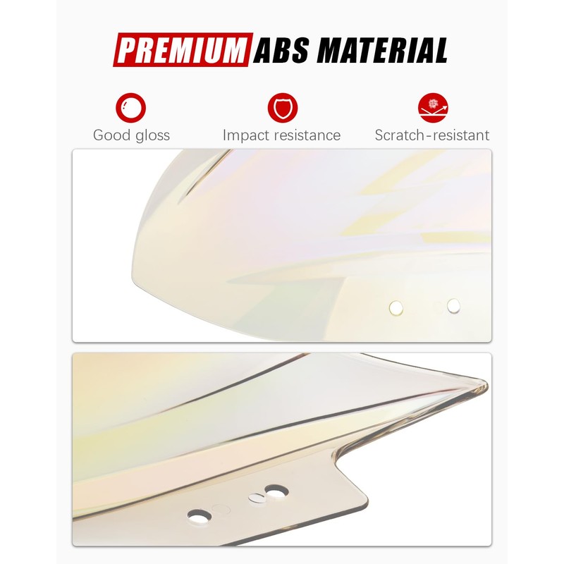 Double Bubble Windscreen Windshield Compatible with Kawasaki Ninja 300 EX300