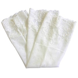 Instyle Japan Women's Arm Cover, Sun Protection, Lace, Arm Cover, UV, white