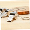 Kisangel 2sets Whistle Sport Basketball Whistle Baseball Metal Emergency Exercising