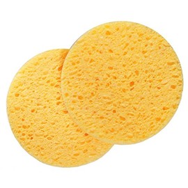 Liz Earle Deep Cleansing Facial Sponges x 2: Make Up/Cosmetics/Face Mask Removal