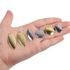 30pcs Fishing Spinner Blades Colorado Willow Blade Gold Silver Copper