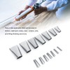 14pcs Caulking Nozzle Stainless Steel Sealant Nozzle Applicator Finishing Tool