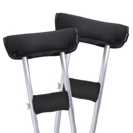Crutch Pads & Hand Grips Crutches Padding for Underarm and handles, Upgrade Construction Designed for Anti-slip, Comfortable Crutch Armpits Cushions, Accessories for Crutches