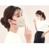 [Bijoubox] マスク バイカラー 立体 小さめ 20枚入 不織布 使い捨て マスク 立体マスク
