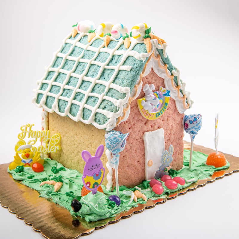 Vegan Allergen-Friendly Gluten-Free Easter Bunny Hutch Cookie House Kit –