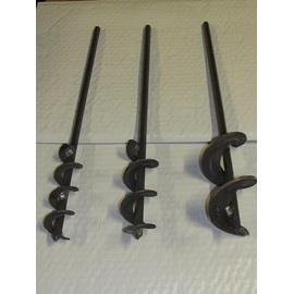 Dirt Hole Augers Trapping (Choice of 1 1/2", 2" or 3") (2")