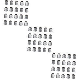 BESPORTBLE 3sets Round Wedge Camping Hammer Wedges Round Axe Handle Chopping for Ax Steel Hammer Installation Accessories Axe Handle Fixing Accessory Installation Supplies Silver Iron 20pcs*3