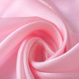 CYZLANN Women's Scarves 100% Silk Long Lightweight Scarfs for women(light pink)