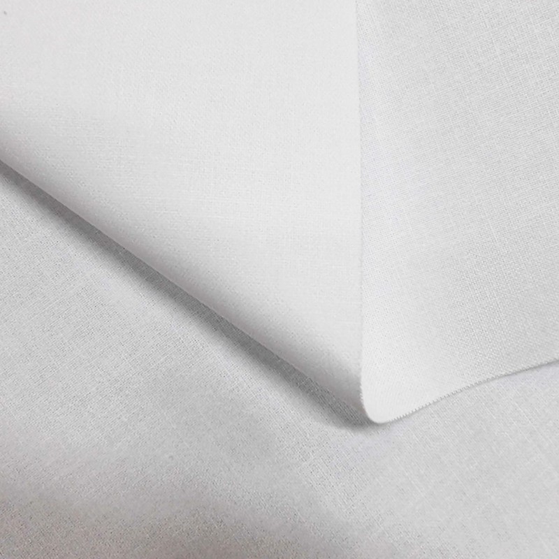 TFG Iron On Fusible Woven Cotton Buckram Stiffening Fabric Backing