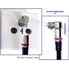Original Cabelcon 90° Angle Adaptor F Female to F Male