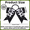 MTLEE 24 Pcs Volleyball Hair Bows Sports Cheerleader Gifts 6