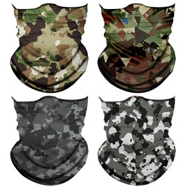 Neck Gaiter Bandana Gator Face Mask Sun UV Protection,Cool Scarf Mask Balaclava for Men Women boys girls,Neck Warmer,Face Cover Headwear,Head Wrap,Headband for Outdoor Sport