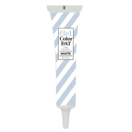 Edible Gel Color Eat (White) Icing Color, Domestic Brand, Coloring, Red and White