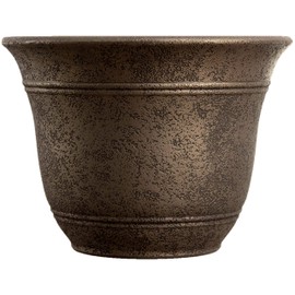 Listo SRA16001P02 Sierra Planter, Nordic Bronze, 16-Inch Width