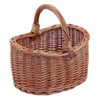 Backideen Shopping Basket Oval Brown D 25 cm x W