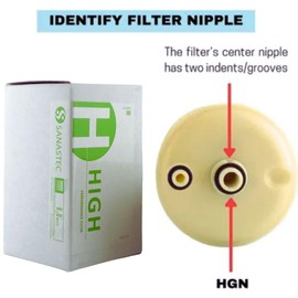Filter Replacement Cartridge-High Performance, Kangen Water Ionizer HGN Type and FC1 Compatible by A2O WATER, MADE IN USA