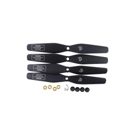 16PCS Black Propeller for SJRC S20W S30W T18 H301S T25 HS110D HS110G HS120D Remote Control Drone Blade Spare Parts