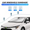 KUST Custom Fit Windshield Sun Shade for 2020-2023 Toyota Corolla