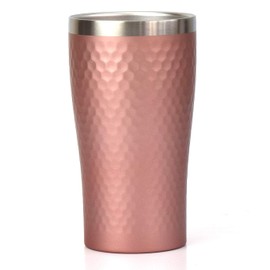 Marusan Kondo 05684 Thermostainless Steel Tumbler, Pink, Vacuum Insulated, Condensation Proof, Hot or Cold Insulated, 12.5 fl oz (370 ml)