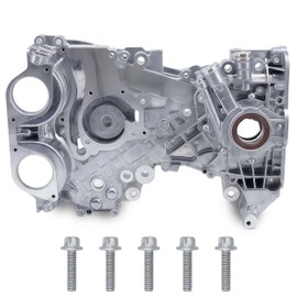 ATLBALA 25199424 Engine Timing Cover Compatible with Chevy Sonic Cruze Trax Buick Encore 1.4L 2011-2021 Replace OE# 55562788 25194353 Timing Chain Oil Pump Cover