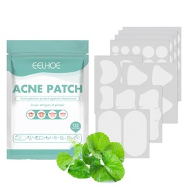 Große Pickel Patches in 8 Größen für große Pickel, 132 Patches Akne Pimple Patches für Gesicht und Körper zur Abdeckung von Pickeln, Hautunreinheiten und Akne, geeignet für alle Hauttypen