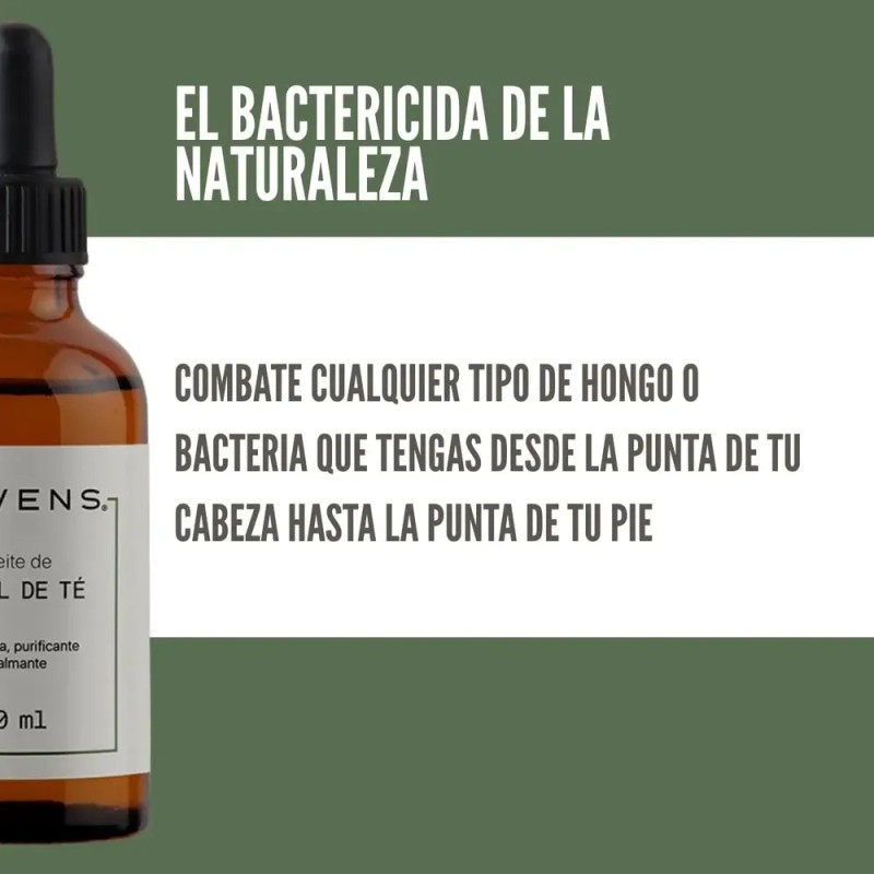 Aceite Esencial De Árbol De Té 100% Puro Sin Parabenos