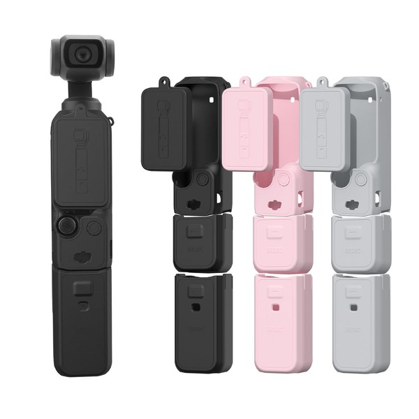 BRDRC BRDRC Pocket 3 Silicone Cover, Protective Case Lens Protector