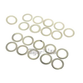 Silverback 10pcs 0.03mm/0.10mm Outer Barrel Silencer Hider Stainless Shim Set SBA-SIL-06