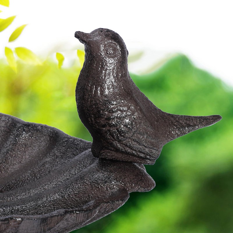 JUXYES Wall Mount Birds Feeder with Hanging Bracket, Heavy Duty