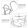 Abaodam Stainless Steel Hanging Flower Pot Rack Durable Planter Holder